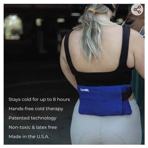 Cryo-Max Cold Pack, 8 Hour Reusable Cold Therapy Ice Pack for Elbows, Knees, - Picture 2 of 13